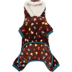 Frisco Cozy Plush Fleece Dog & Cat PJs, Mushrooms 14 Frisco Cozy Plush Fleece Dog & Cat PJs, Mushrooms -Frisco 718950 PT5. AC SS1800 V1692977078