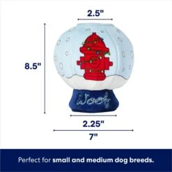 Frisco Holiday Melting Snow Globe Hide & Seek Puzzle Plush Squeaky Dog Toy -Frisco 739910 PT1. AC SS1800 V1695046484