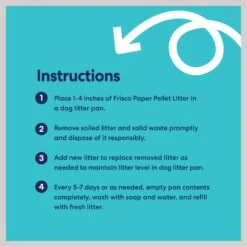 Frisco Paper Pellet Dog Litter -Frisco 752430 PT5. AC SS1800 V1674752335