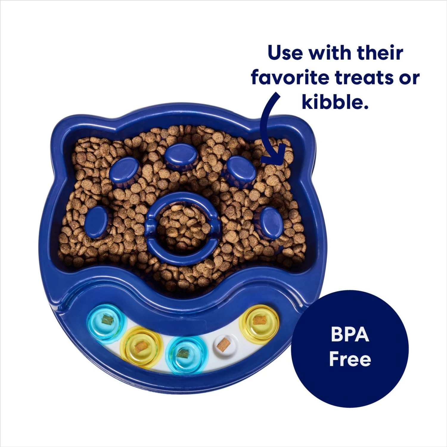 Frisco Interactive Dog Slow Feeder Bowl 6 Frisco Interactive Dog Slow Feeder Bowl - Image 4