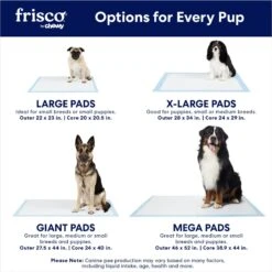 Frisco Mega Non-Skid Ultra Premium Dog Training & Potty Pads -Frisco 793822 PT3. AC SS1800 V1683033861
