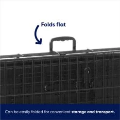 Frisco Fold & Carry Double Door Collapsible Wire Dog Crate -Frisco 88789 PT5. AC SS1800 V1667229533