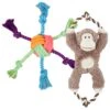 Frisco Fetch Colorful Ball Knot Rope Dog Toy & Frisco Monkey Plush With Rope Squeaky Dog Toy -Frisco 962014 MAIN. AC SS1800 V1694784009