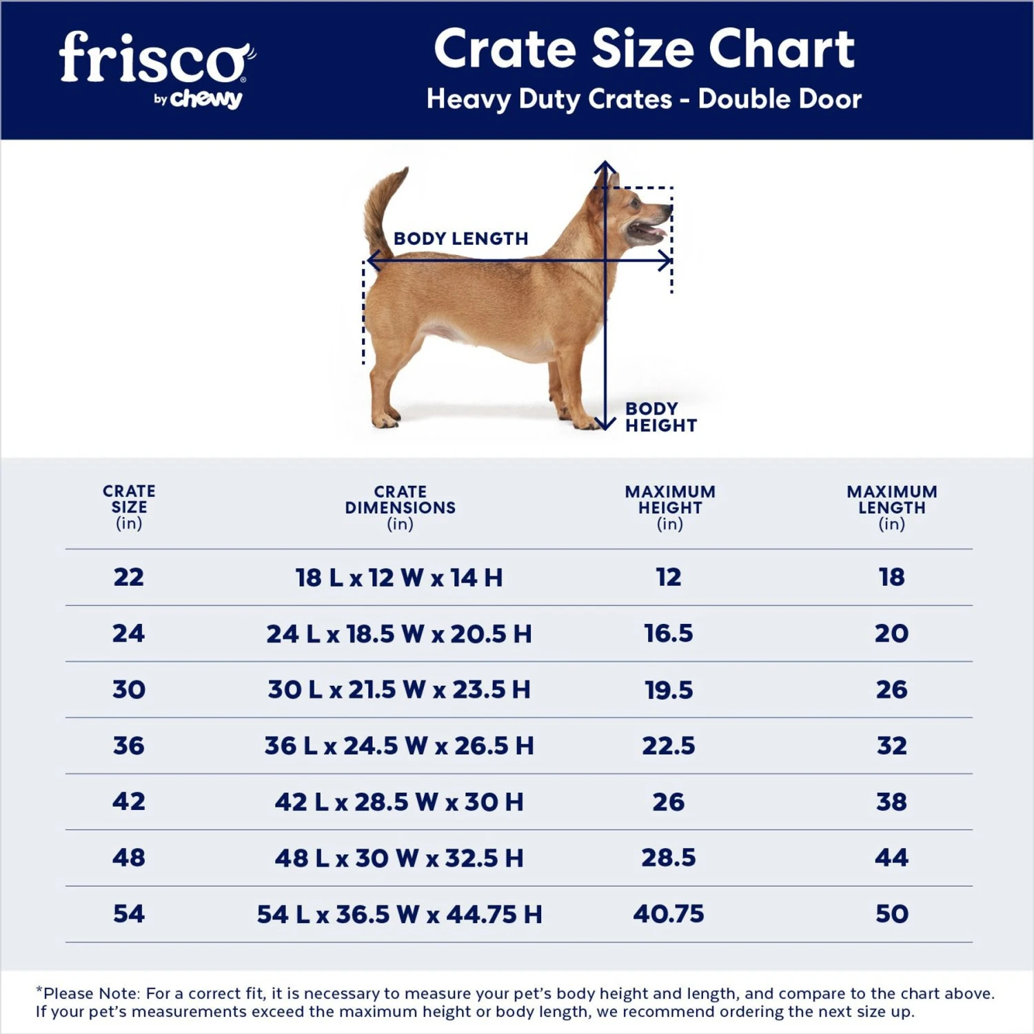 Frisco XX-Large Heavy Duty Double Door Wire Dog Crate, 54 Inch 5 Frisco XX-Large Heavy Duty Double Door Wire Dog Crate, 54 Inch - Image 3